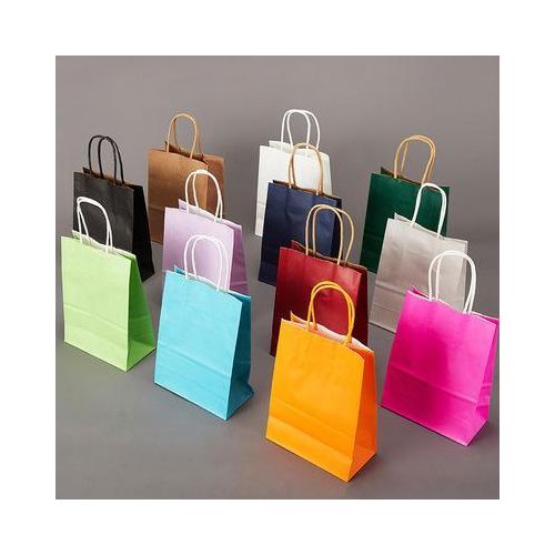 Gooline Eco-Friendly Kraft Paper Handbag Clothing Gift Packaging Bag Custom Wholesale