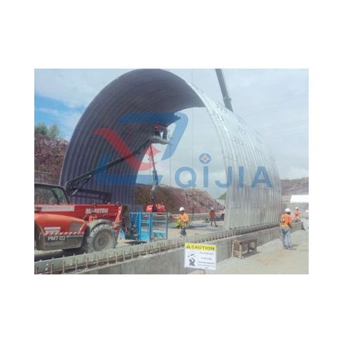 Half circle large span corrugated steel arch culvert for tunnel liner