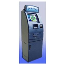 Free-standing touch screen payment terminal