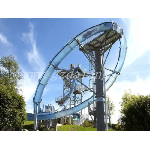 AQUA LOOP FIBERGLASS WATER SLIDE