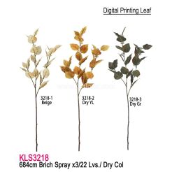 Wholesale Artificial Birch Leaf Spray