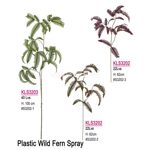 Wholesale Artificial Wild Fern Spray