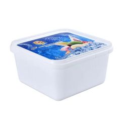 1L IML Plastic Ice Cream Container square shape