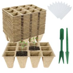 Egg Carton Seed Planting Trays