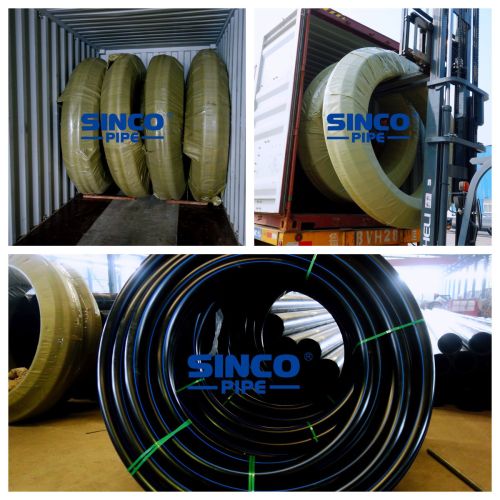 DN110mm HDPE Water Supply Pipes