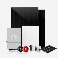 Home Hybrid Solar 10KW 40KW 50KW Whole Set Kit Solar Energy System Home Hybrid Solar Power System